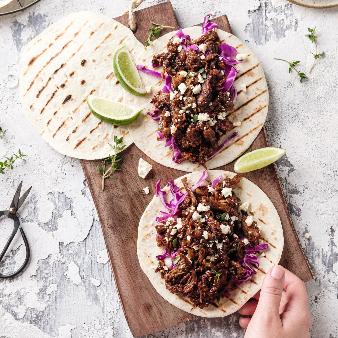 Pulled Shiitake taco | LA Streetfood