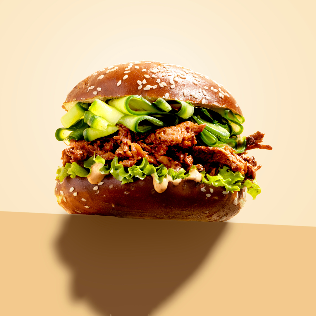 Pulled shiitake bun - LA Streetfood