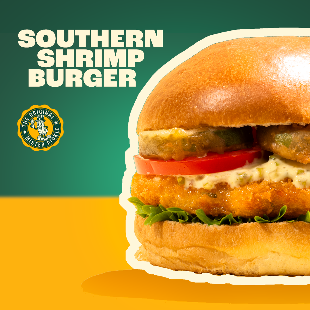 Soutern shrimp burger | LA streetfood