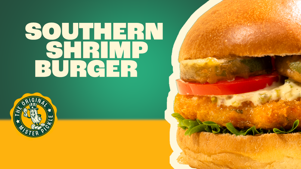Southern Pickle Shrimp Burger | LA Streetfood