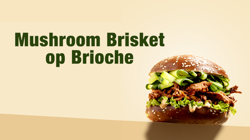 Mushroom Brisket Burger | LA Streetfood