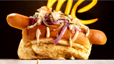 Japanese Style Hotdog | LA Streetfood