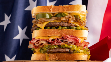 Patty Melt Sandwich | LA Streetfood