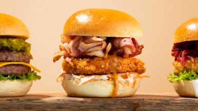 Mini Crunchy Chicken Burger | LA Streetfood