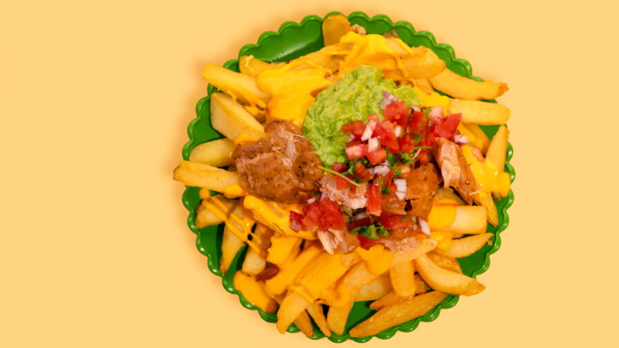 Loaded Fries with Rotisserie Chicken Recipe | LA Streetfood