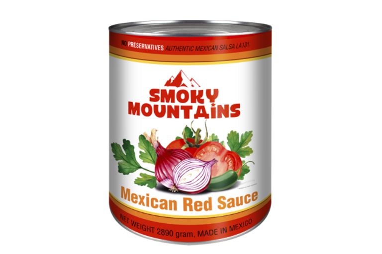 Sauce rouge mexicaine en conserve | LA Streetfood