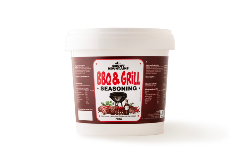 BBQ & Grill Seasoning 6 x 750gr | Smoky Mountains