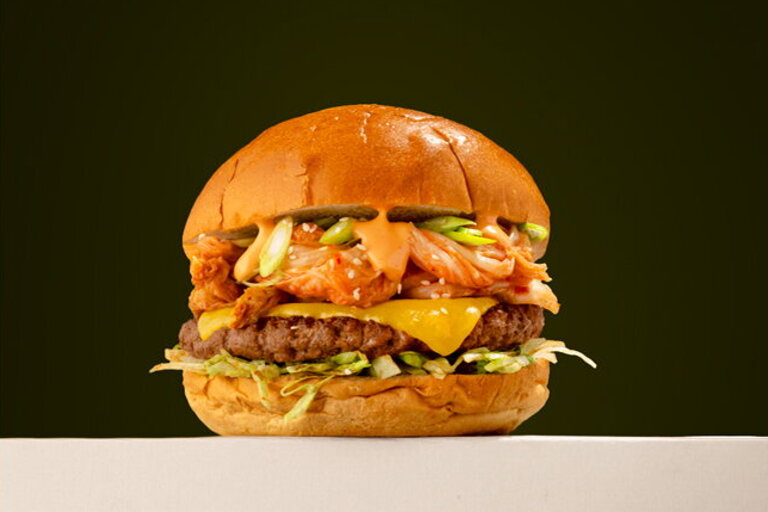 Recette: Korean Gochujang Burger met Kimchi | LA Streetfood