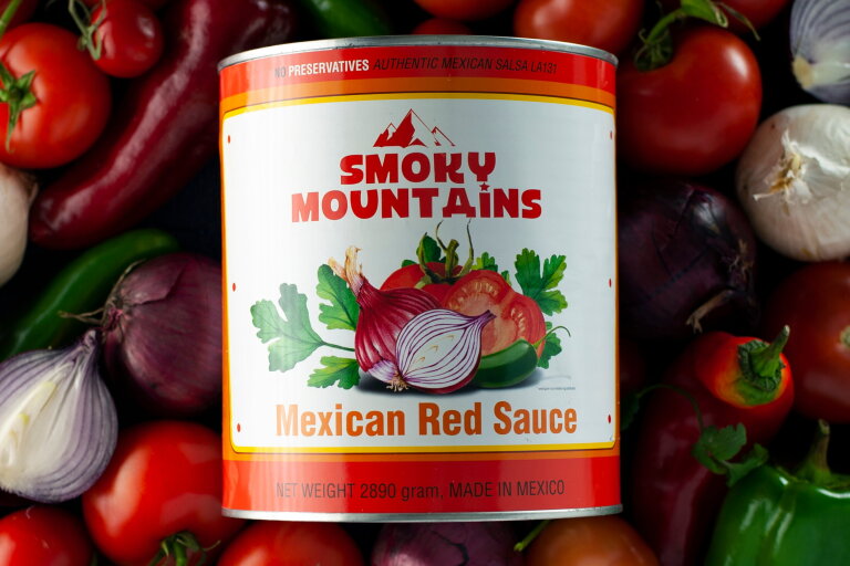 Sauce rouge mexicaine en conserve | LA Streetfood