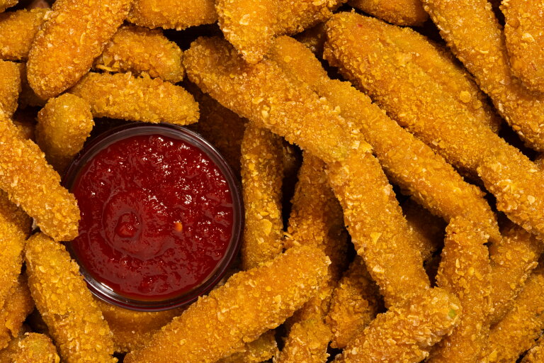 Avocado Fries Salsa Sauce | LA Streetfood