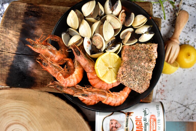 Seafood Magic catering spice mix Paul Prudhomme | LA Streetfood