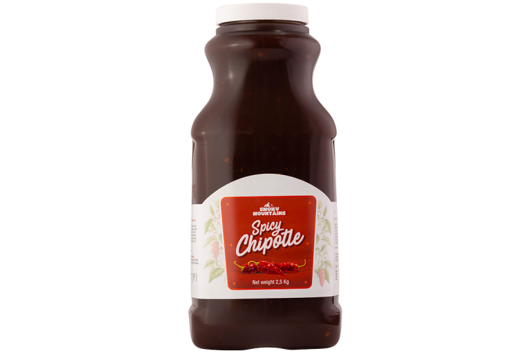 Spicy Chipotle BBQ Sauce 2.5 kg - horeca | LA Streetfood