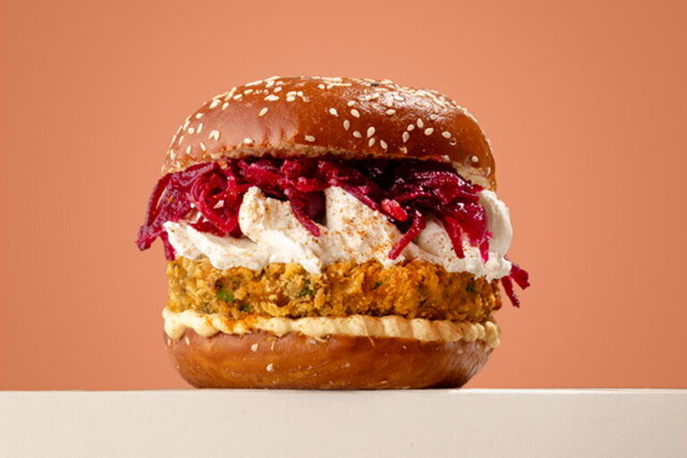 Recipe: Red Goat of Roots & Cheese Burger | LA Streetfood