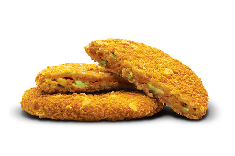 Crispy Nacho v&eacute;g&eacute;tarien burger | LA Streetfood