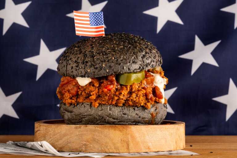 Sloppy Joe Sandwich with taco beef for catering | LA Streetfood