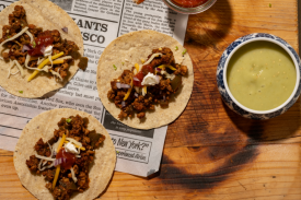 taco beef halal tortilla | LA Streetfood