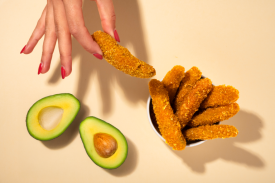 Avocado fries snack | LA Streetfood