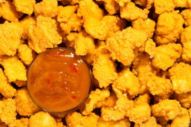 Chicken popcorn pepper relish | LA Streetfood