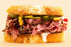 Pastrami & Dill Pickle Sandwich | LA Streetfood