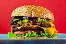  Burger Double Boeuf 100g traiteur | LA Streetfood