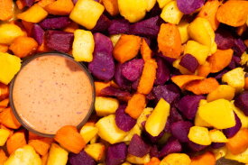 Happy Sweet Potato Chunks avec sauce | LA Streetfood