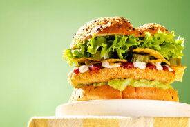 Hamburger nacho BBQ avec relish de tomate | LA Streetfood