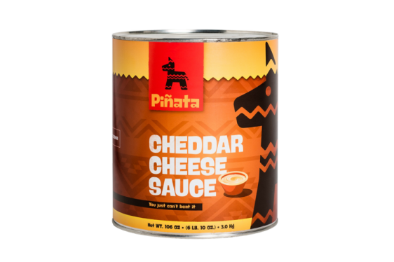 Sauce au fromage cheddar en blik - horeca | LA Streetfood