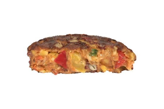 Veggie Cajun Burger - horeca | LA Streetfood