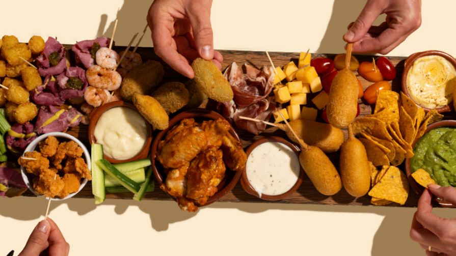 Borrelplank groot voor horeca | LA Streetfood