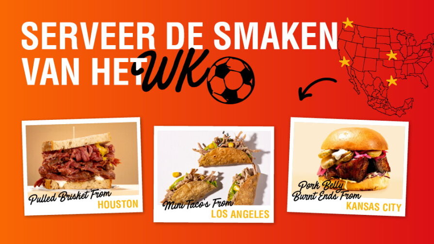 Serveer de smaken van het WK