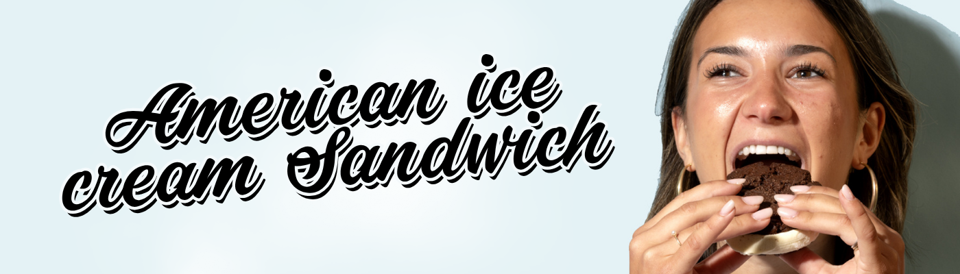 American ice cream sandwich header | LA Streetfood
