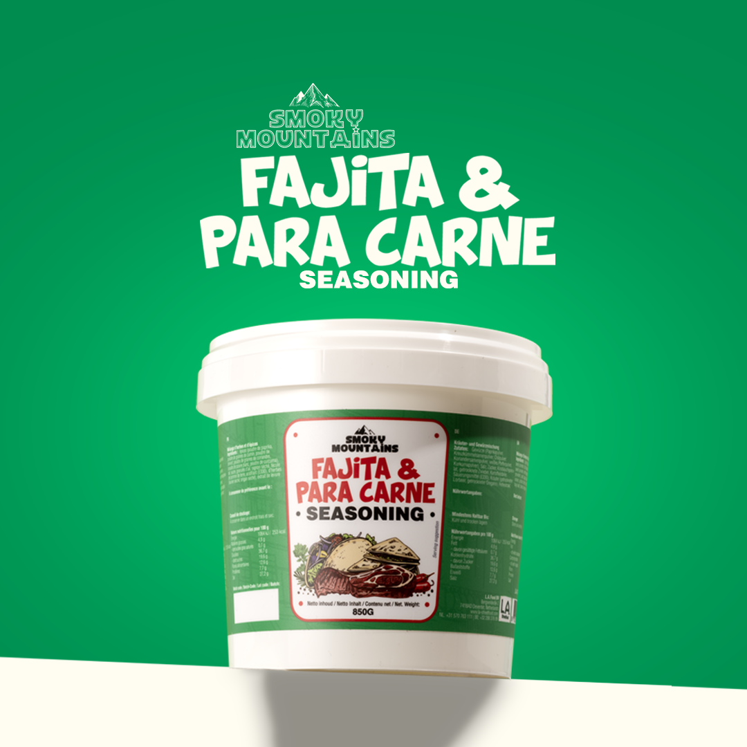 Fajita & Para Carne seasoning | Smoky Mountains | Product afbeelding