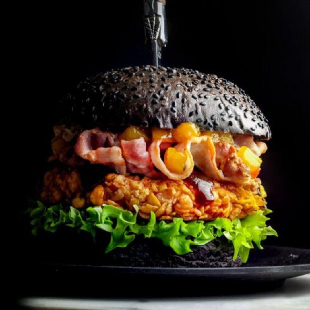 Tropical Crunchy Chicken Burger | LA Streetfood