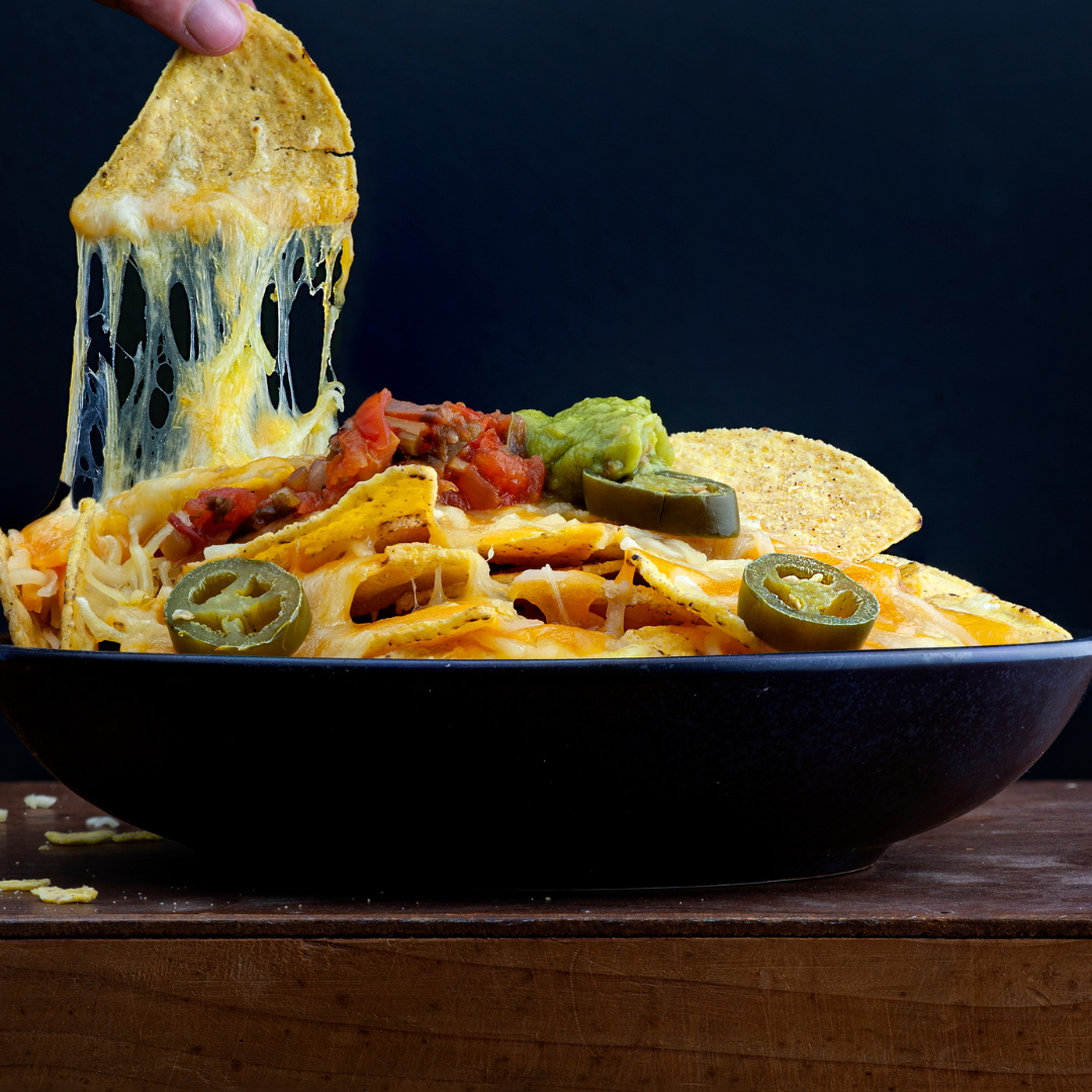 Nacho's met gesmolten kaas | LA Streetfood
