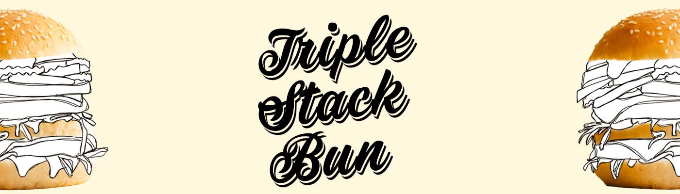 Triple Stack bun | Big Mac broodje | LA Streetfood