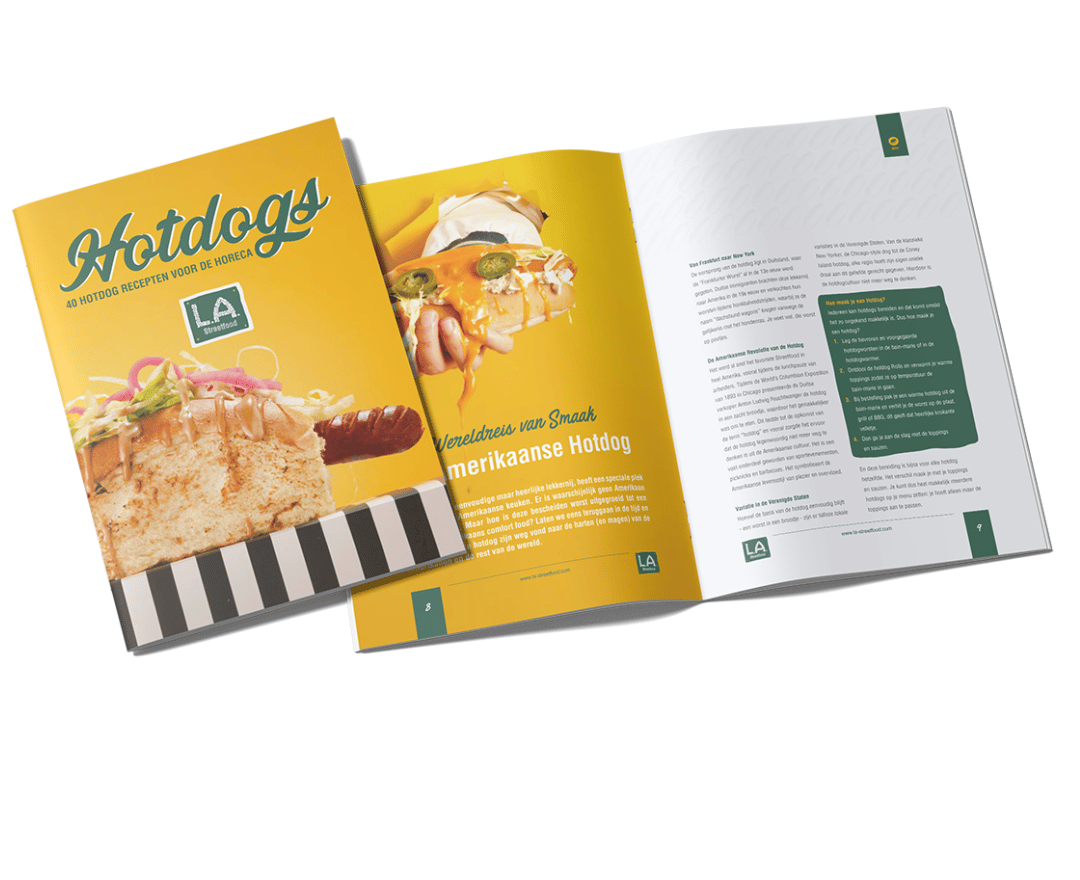 Afbeelding van het boek 40 hotdog recepten | LA Streetfood