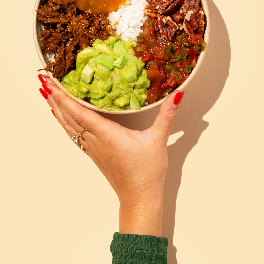 Fable Pulled Shiitake | Rice Bowl