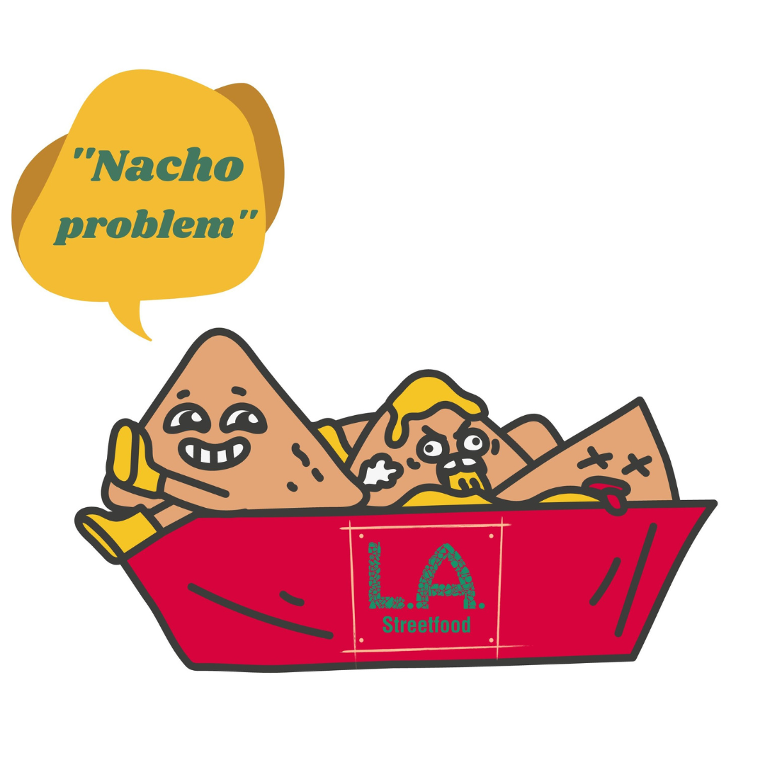 Nacho illustratie | LA Streetfood