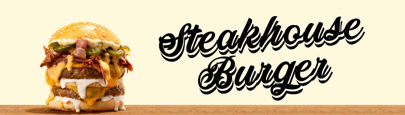 Steakhouse burger | Hybrid burger |  LA Streetfood