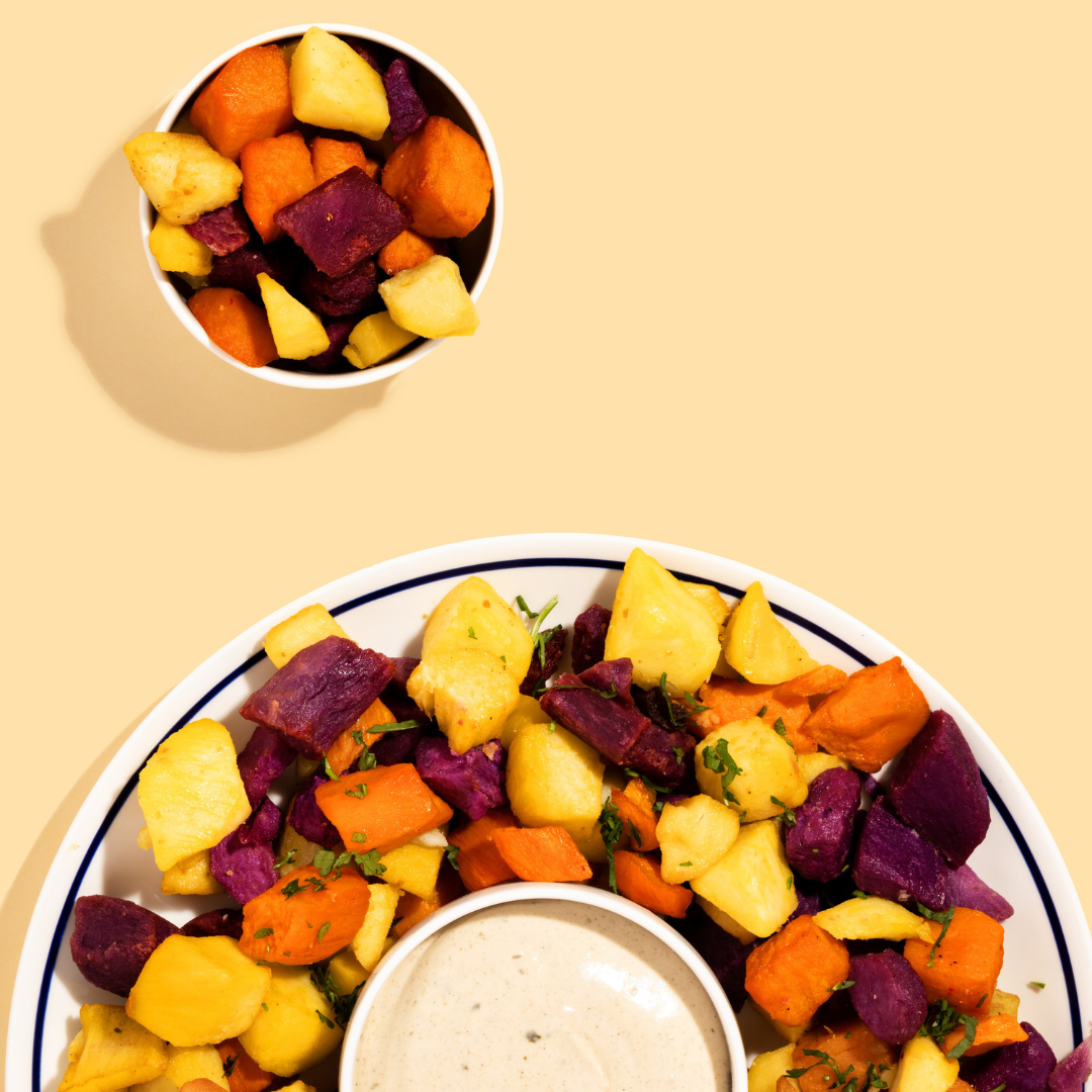 Side dish - Happy sweet potato chunks | LA Streetfood