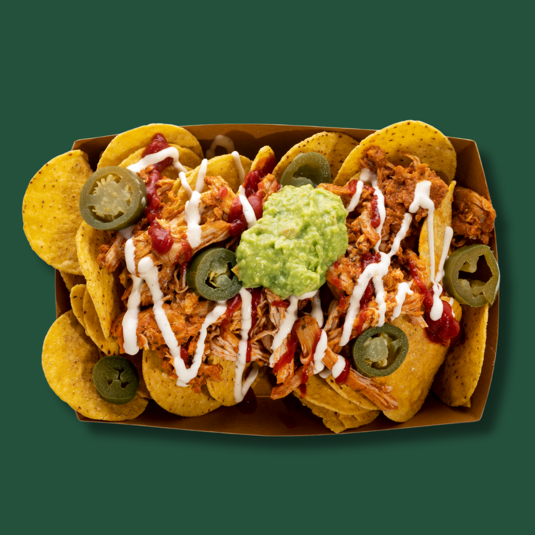 Nacho's in een bezorg bakje | LA Streetfood