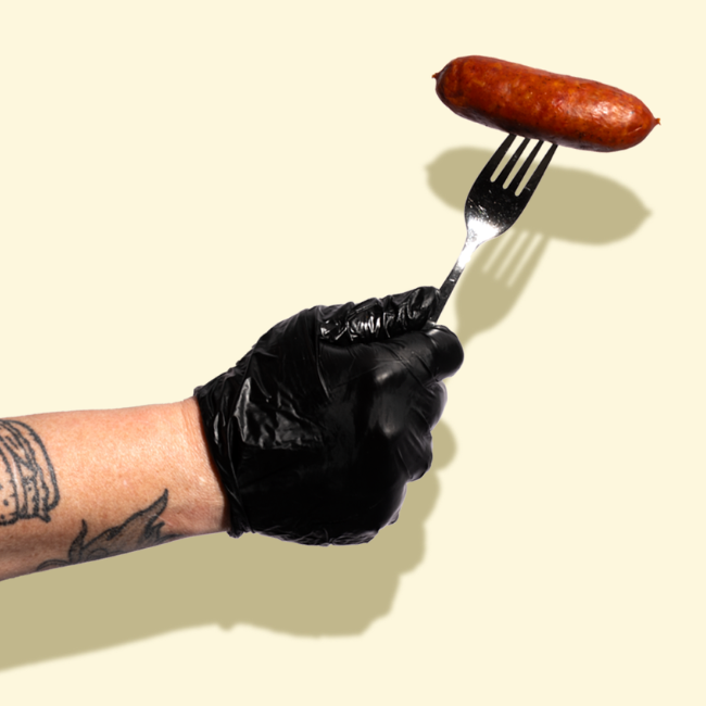 Texas Hotlink op vork | LA Streetfood