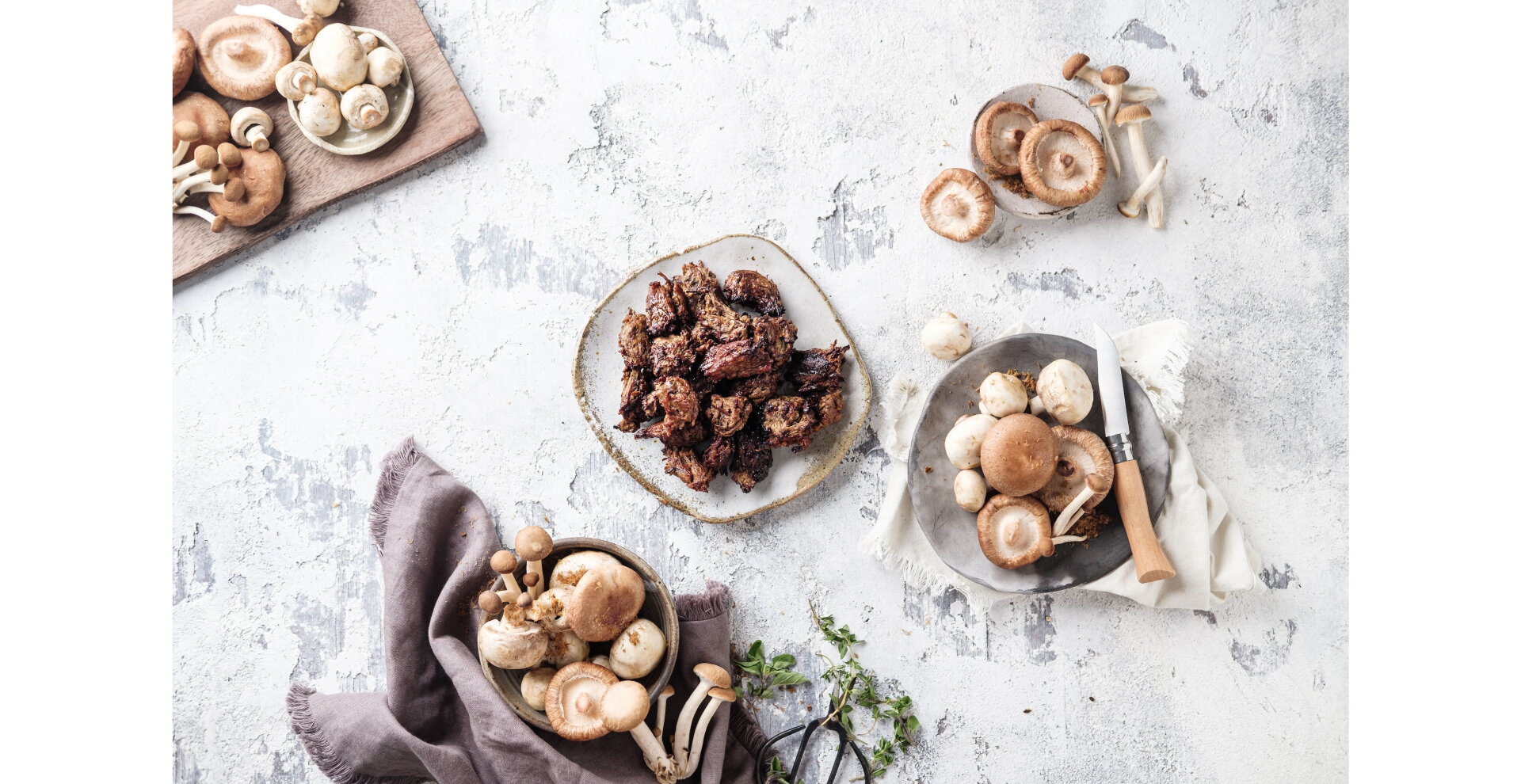 Merk: Fable - Pulled Shiitake | LA Streetfood