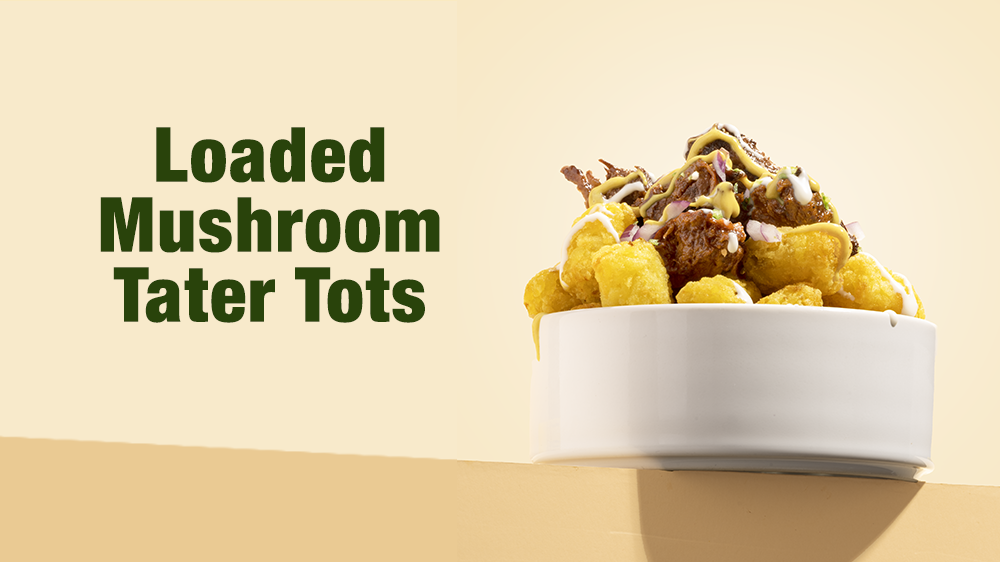 Loaded Mushroom tater Tots | LA Streetfood