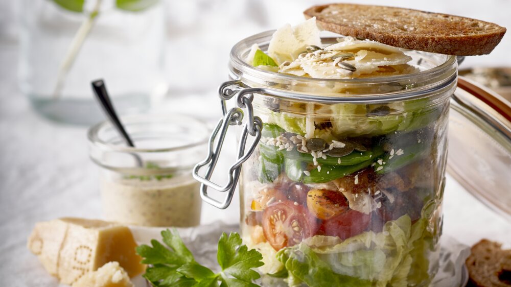 Vegan Classic Caesar Salad | LA Streetfood