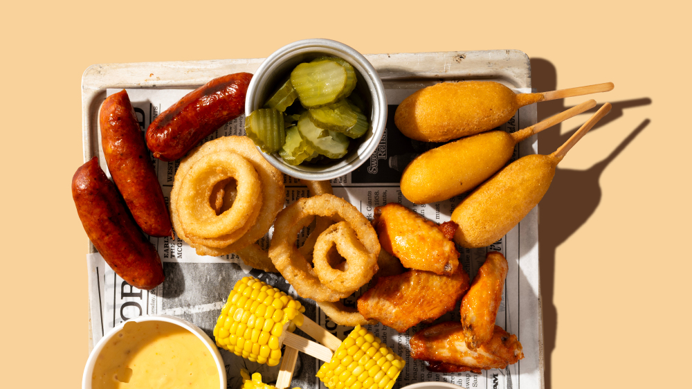 Texas Bbq platter | LA Streetfood
