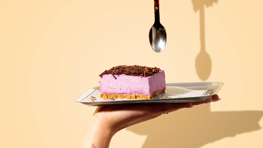 Ube Cheesecake | LA Streetfood