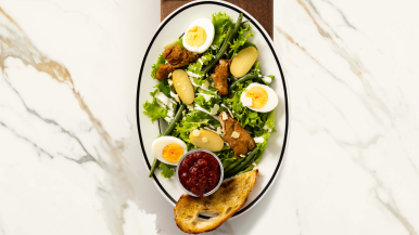 Recept: Whipped Goat Cheese Toast met Ballymaloe Relish | LA Streetfood