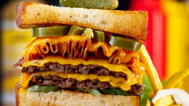 Patty Melt Hamburger Tosti | LA Streetfood