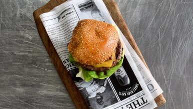 BBQ Bacon en Cheese Burger | LA Streetfood